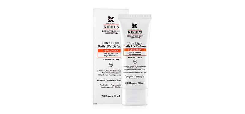 Kiehl's Ultra Light Daily UV Defense Sunscreen SPF 50 PA++++ High Protection 60ml