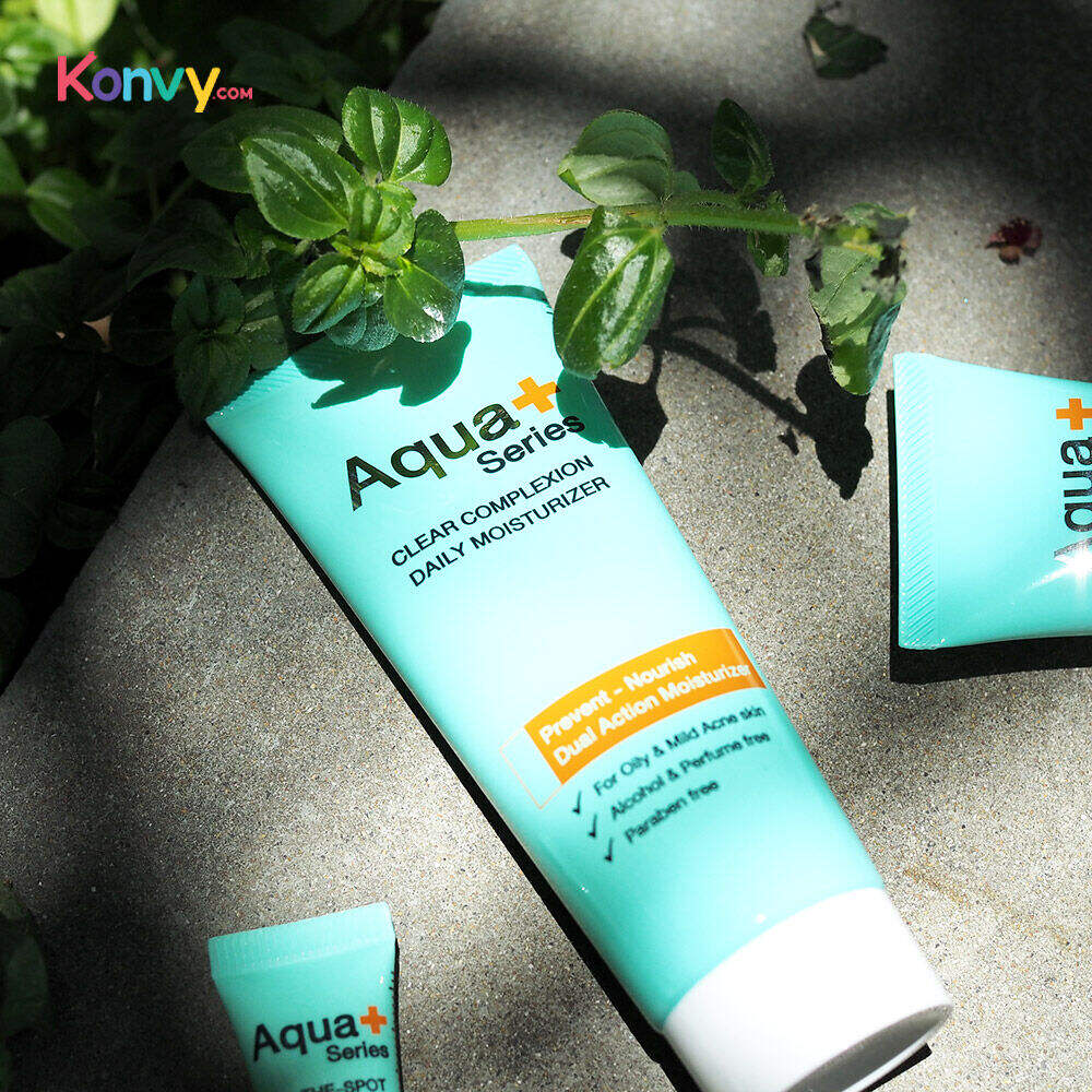aqua  series clear complexion daily moisturizer