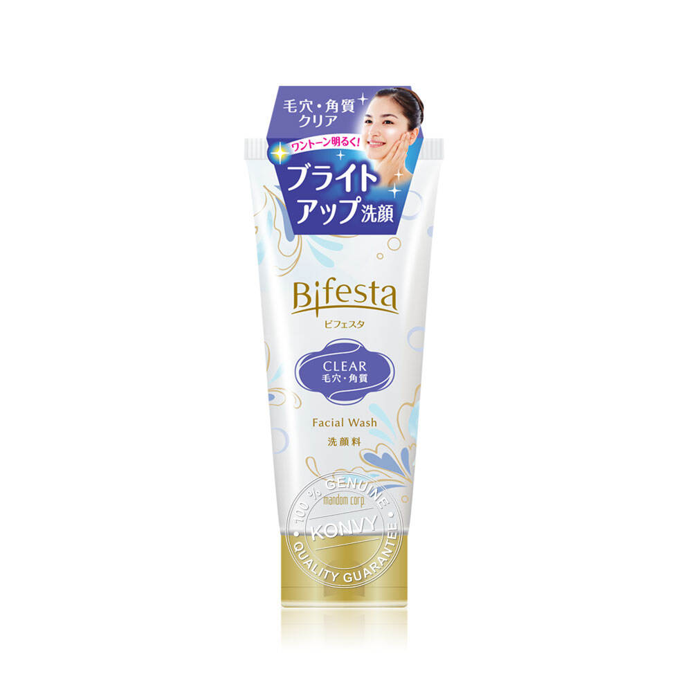 bifesta facial wash