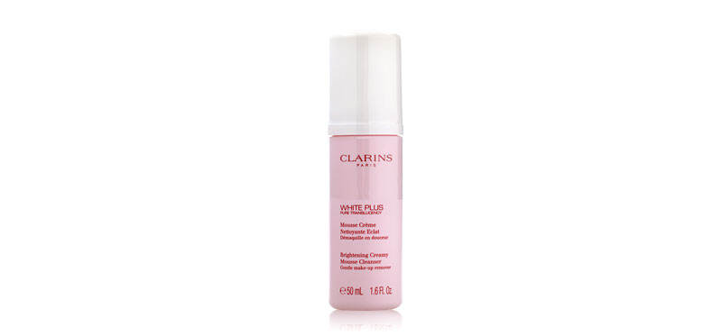 clarins brightening creamy mousse cleanser