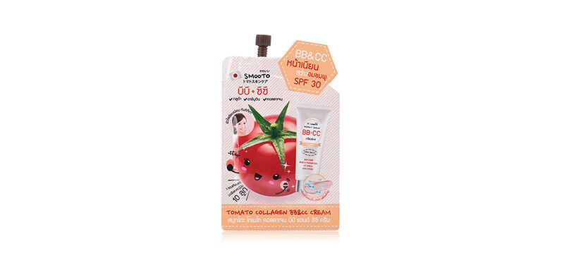 Smooto Japan Tomato Collagen Cc Cream 10g