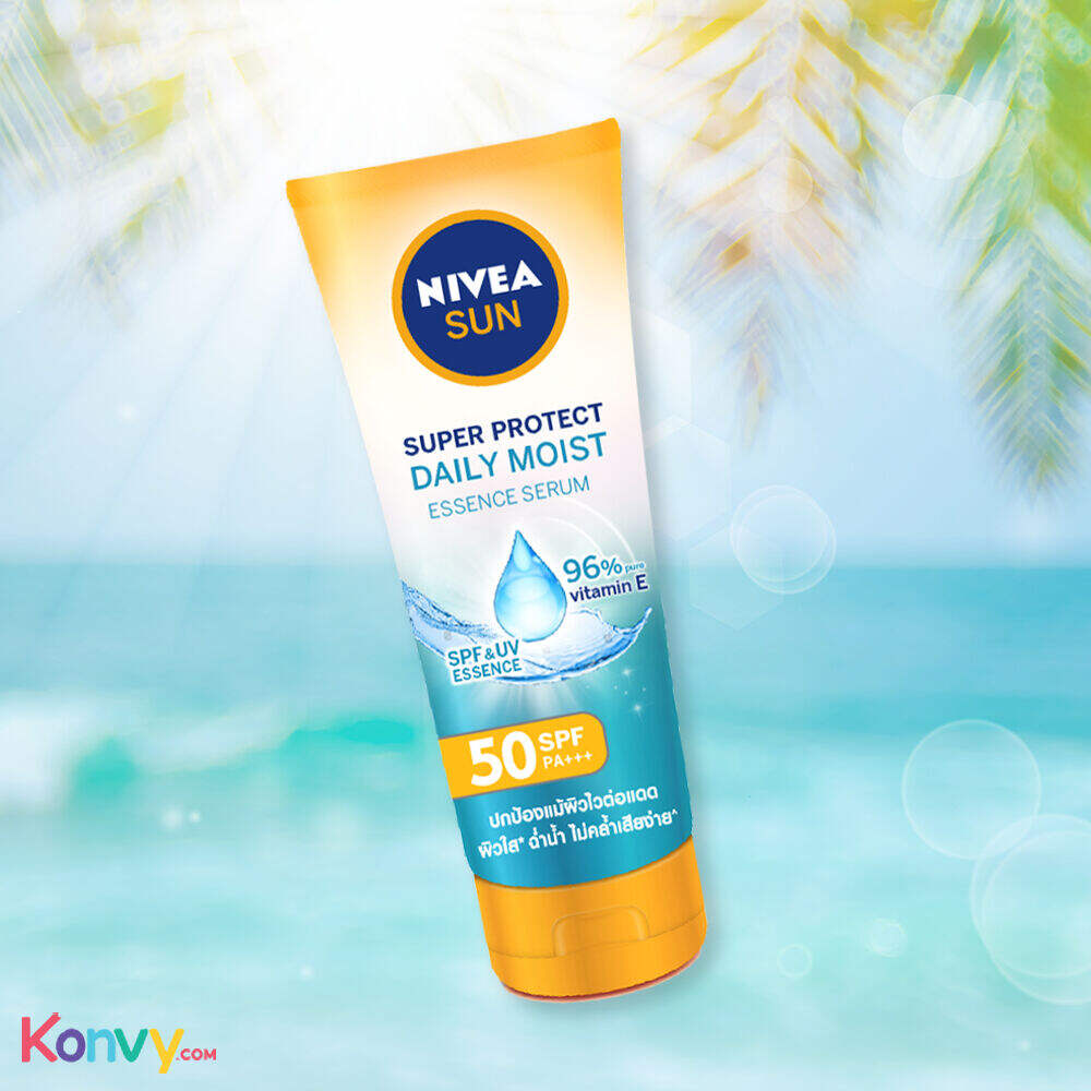 nivea sun super protect daily white essence serum