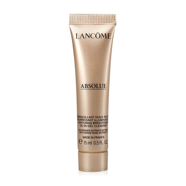 lancome absolue nurturing brightening oil in gel cleanser
