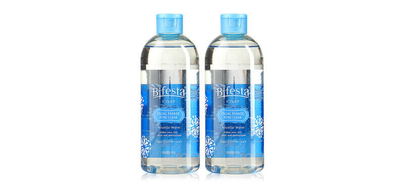 bifesta micellar water dual phase